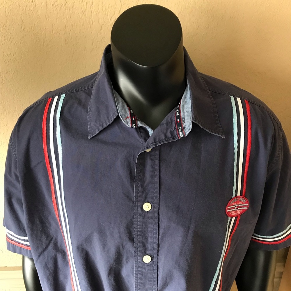 Tommy Hilfiger Jeans Men’s Shirt Garage Work XL